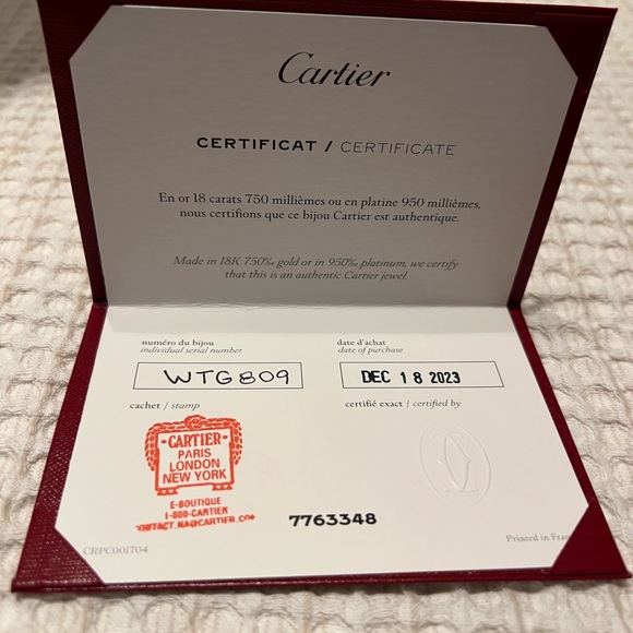 Cartier ring - Picture 3 of 4